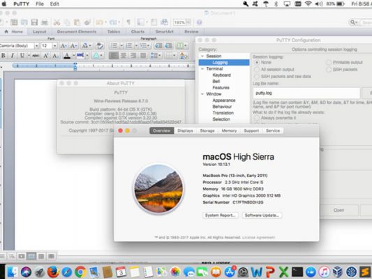 macOS và  Phần Mềm Putty